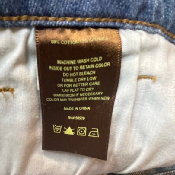 KUT FROM THE CLOTH Y2K WESTERN BOHO PENCIL SKIRT BLUE SMALL 4 - Picture 7 of 9